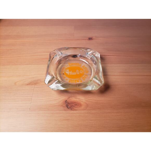 Vintage Ormsby House And Casino Ashtray Carson City NV Clear Glass - Picture 3 of 5